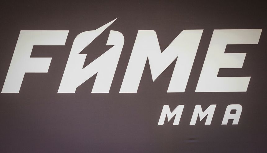 Logo federacji FAME MMA.