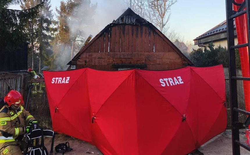 pożar