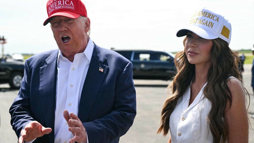 Trump i Noem