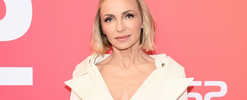 Anna Wyszkoni na Konferencji prasowej 62. Krajowego Festiwalu Polskiej Piosenki w Opolu