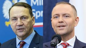 Radosław Sikorski Karol Nawrocki