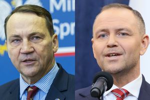 Radosław Sikorski Karol Nawrocki