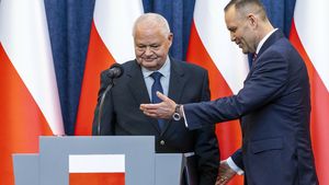 Adam Glapiński i Karol Nawrocki