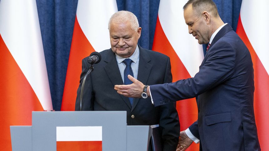 Adam Glapiński i Karol Nawrocki
