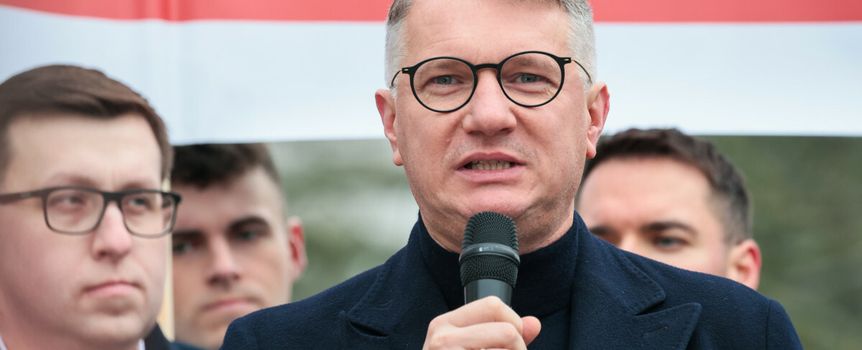 Poseł Konfederacji Przemysław Wipler
