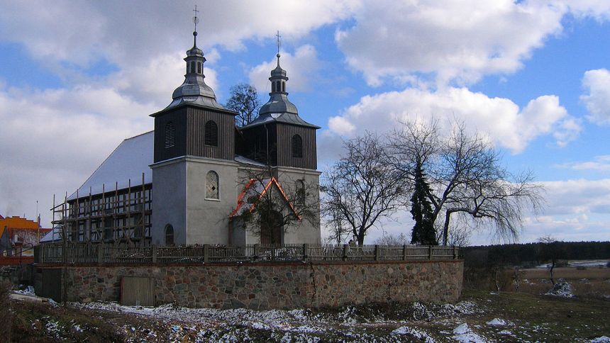 Kościół w Skokach w Wielkopolsce