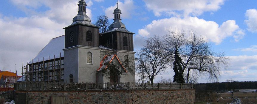 Kościół w Skokach w Wielkopolsce
