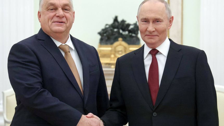 Viktor Orban i Władimir Putin