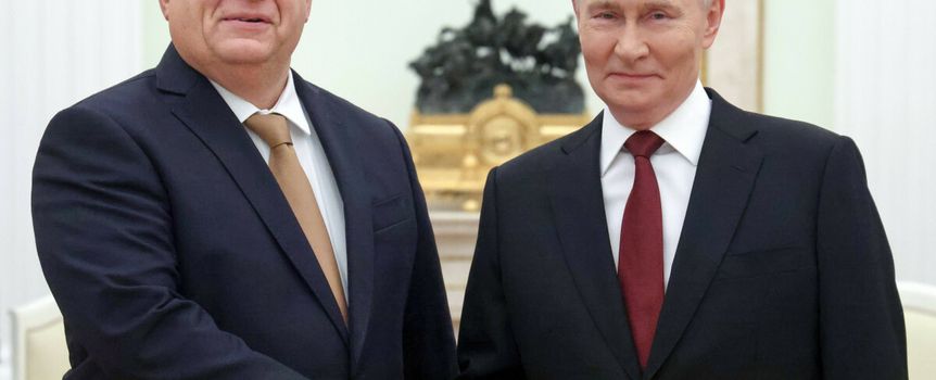 Viktor Orban i Władimir Putin