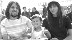 Tadeusz Nalepa i Mira Kubasińska z synem Piotrem Nalepą