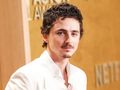 Timothée Chalamet na rozdaniu nagród SAG-AFTRA