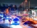 Norweska policja przed ambasadą Stanów Zjednoczonych w Oslo