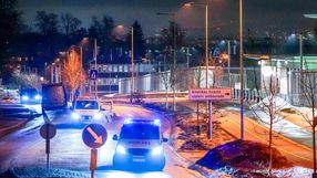 Norweska policja przed ambasadą Stanów Zjednoczonych w Oslo