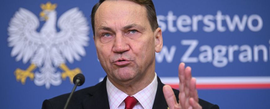 Minister spraw zagranicznych Radosław Sikorski