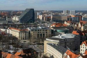 Widok na ulice Poznania