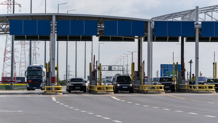 Bramki na autostradzie A2