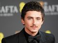 Timothee Chalamet na rozdaniu nagród BAFTA 2026
