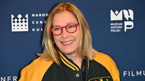 Małgorzata Potocka na premierze filmu 
