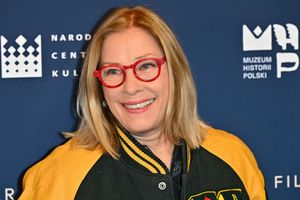 Małgorzata Potocka na premierze filmu 
