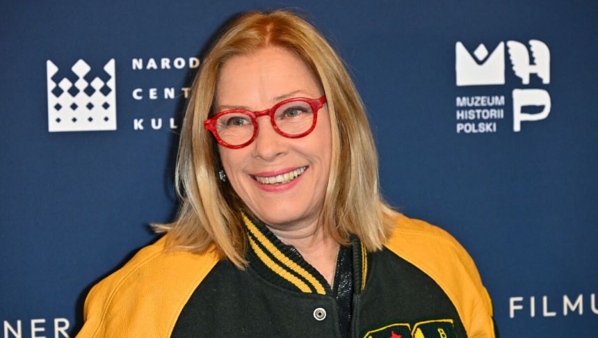 Małgorzata Potocka na premierze filmu 