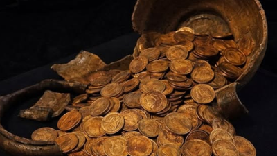 skarb odkryty w Rosji, zabytkowe monety
