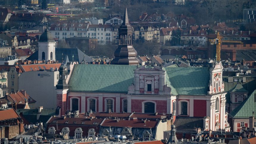 Poznań z lotu ptaka