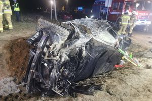 Wypadek w Mąkolinie