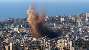 Izrael ostrzeliwuje Bejrut