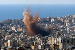 Izrael ostrzeliwuje Bejrut