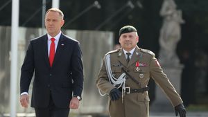 Karol Nawrocki i Wiesław Kukuła