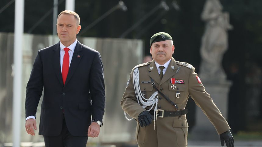 Karol Nawrocki i Wiesław Kukuła