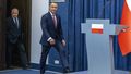 Adam Glapiński i Karol Nawrocki przed wspólną konferencją prasową
