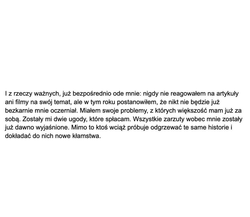 Żurnalista reaguje na film Jakuba Wątora. Wydał oświadczenie