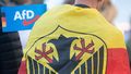 Wiec AfD w Düsseldorfie w Niemczech, 14 września 2025 r.