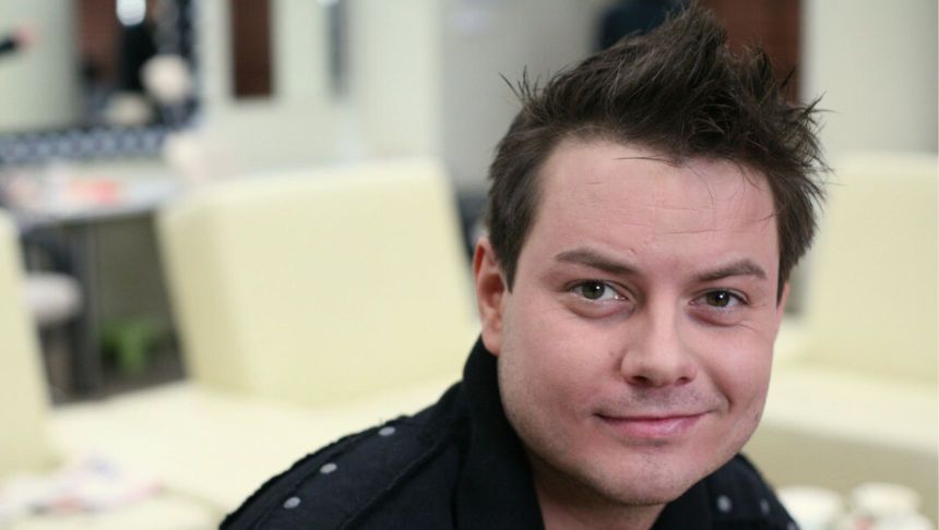 Bartek Wrona podczas nagrań programu 