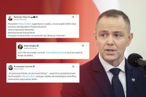 Nawrocki zawetował SAFE, w sieci burza