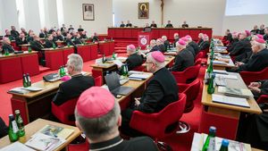 Briefing prasowy przed rozpoczęciem 404. Zebrania Plenarnego Konferencji Episkopatu Polski.