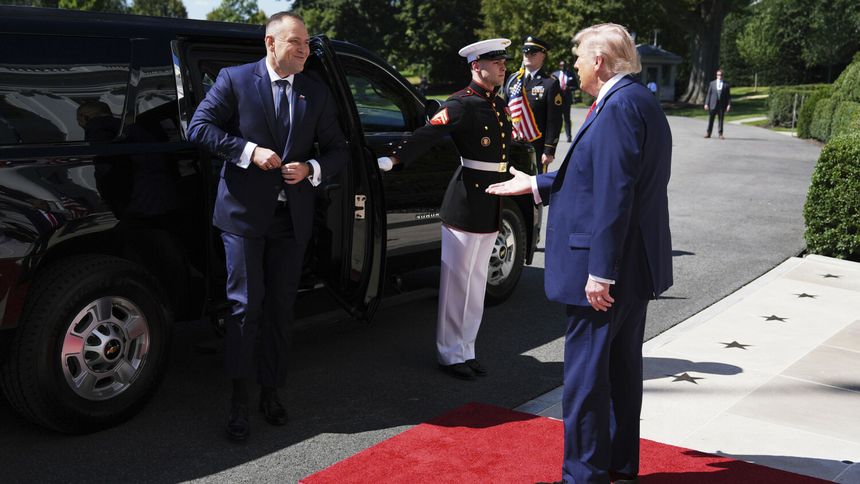 Karol Nawrocki i Donald Trump
