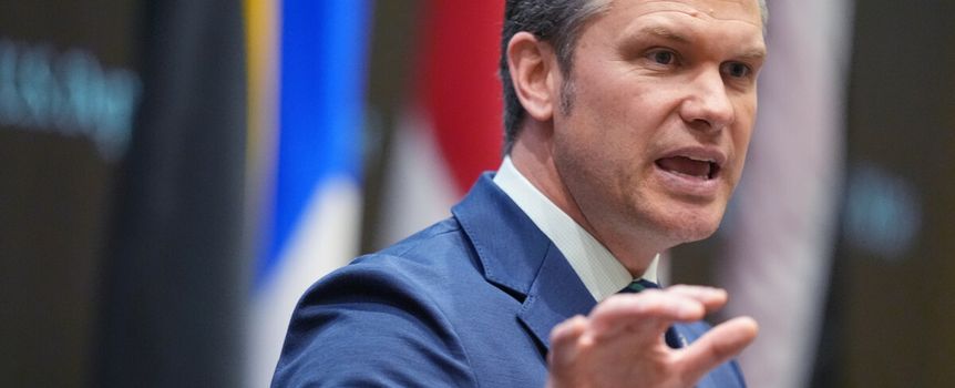 Szef Pentagonu Pete Hegseth