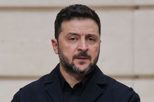 Prezydent Ukrainy Wołodymyr Zełenski