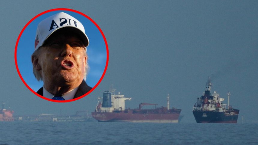 Prezydent USA Donald Trump. Cieśnina Ormuz