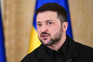 Prezydent Ukrainy Wołodymyr Zełenski
