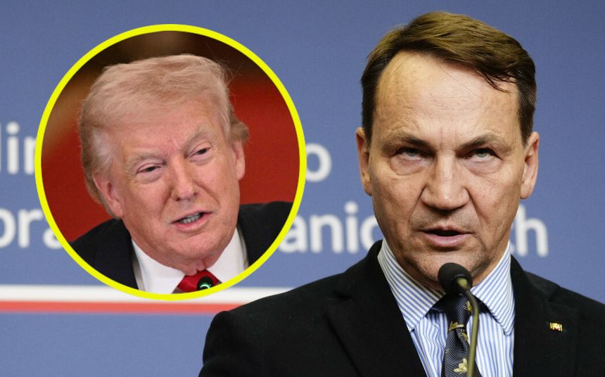 Trump Sikorski