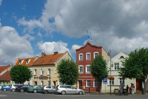 Rynek miejski w Osiecznej