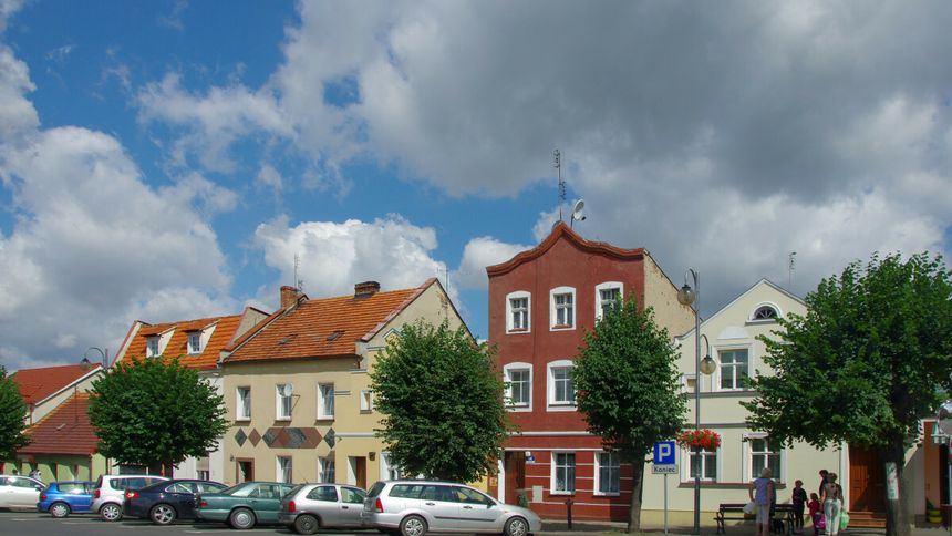 Rynek miejski w Osiecznej