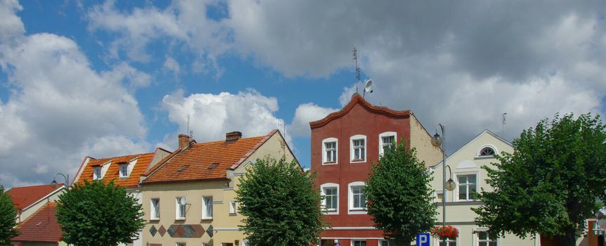 Rynek miejski w Osiecznej
