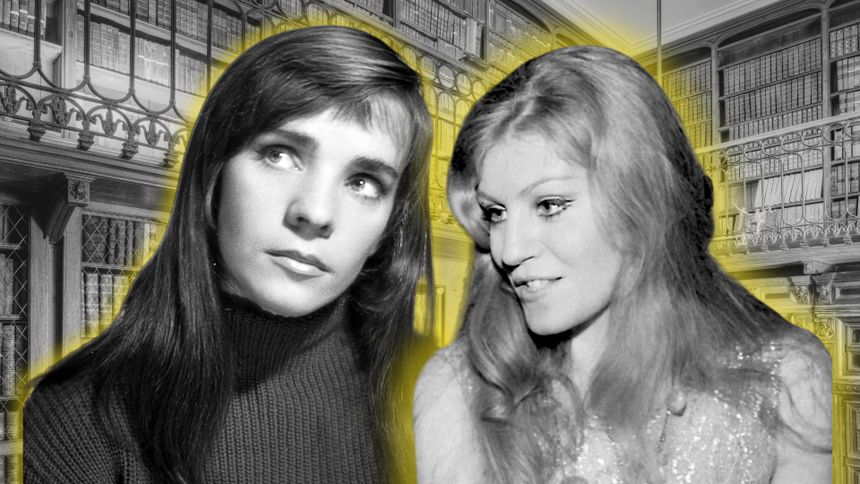 Anna German i Sława Przybylska