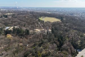 Poznańska Cytadela z lotu ptaka