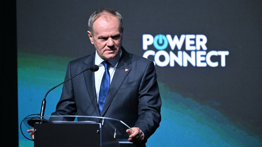 Premier Donald Tusk na konferencji PowerConnect w Gdańsku