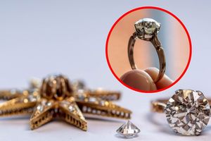 Znalezione na gruzowisku diamenty